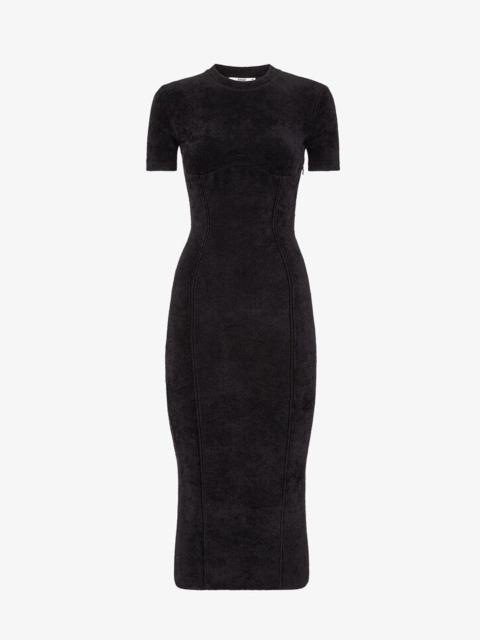 FENDI Black viscose dress