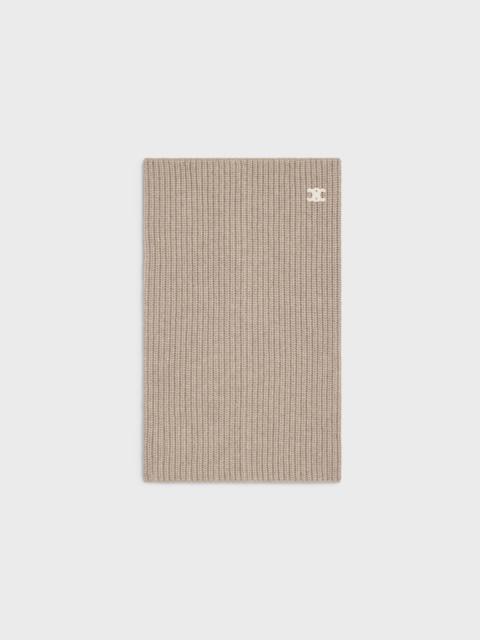 CELINE neckwarmer IN SEAMLESS CASHMERE