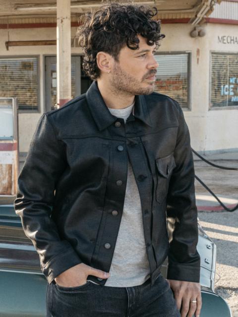 HIROSHI KATO The Blade - Coated Black Raw 14oz Selvedge