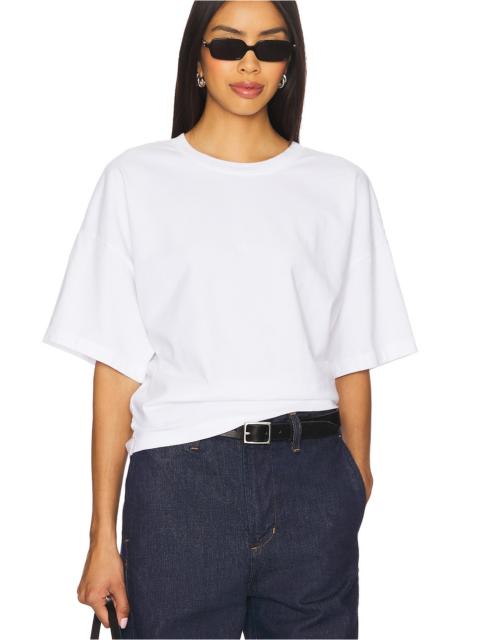 Enza Costa Short Sleeve Supima Curve Tee