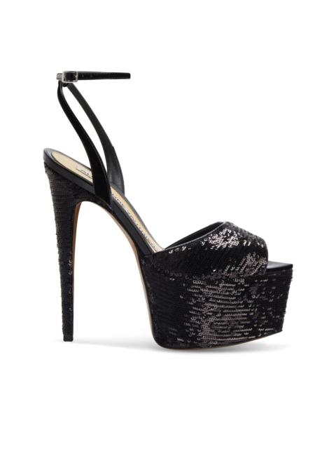 ALEXANDRE VAUTHIER 160mm sequinned sandals