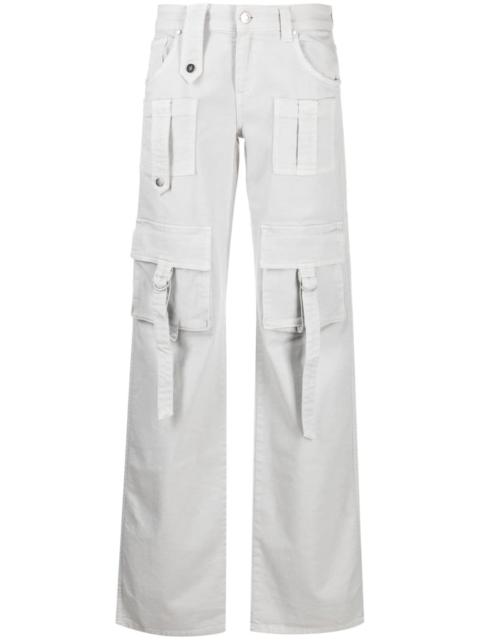 Blumarine straight-leg cargo jeans