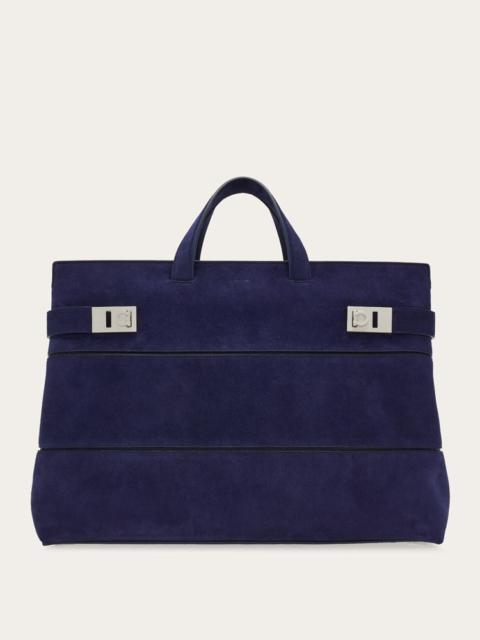 FERRAGAMO TOTE BAG WITH INLAY