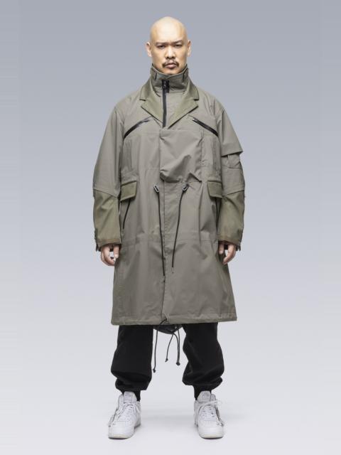 SAC-J2760 sacai / ACRONYM Trench Coat Alpha Green