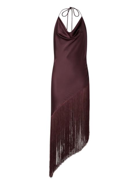 PINKO fringed dress