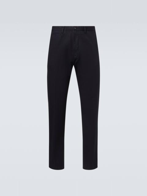 SLOWEAR Cotton and linen slim pants