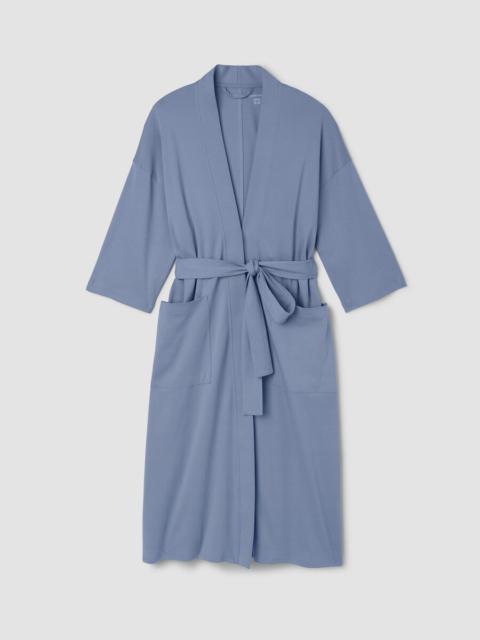 EILEEN FISHER Organic Cotton Interlock Sleep Robe