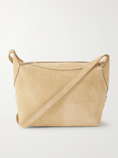 CELINE Harry Suede Messenger Bag Beige