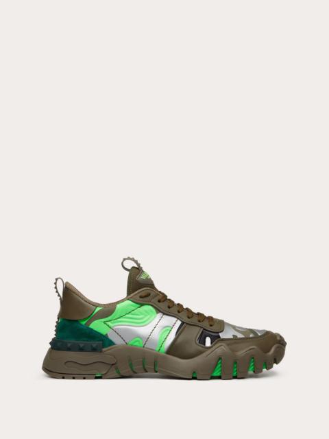 Valentino Camouflage Rockrunner Plus Sneaker