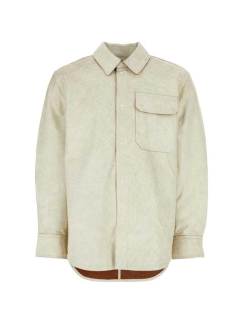 Helmut Lang leather shirt