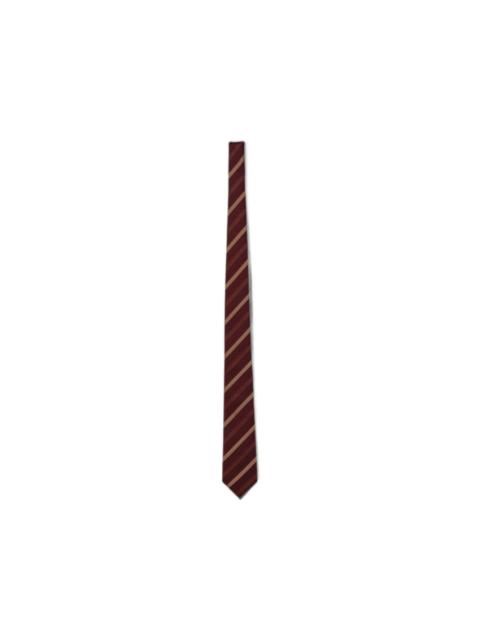 EMPORIO ARMANI jacquard-stripe silk tie