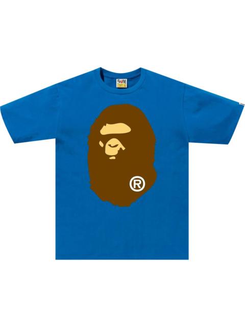 A BATHING APE® BAPE Big Ape Head Tee 'Blue'