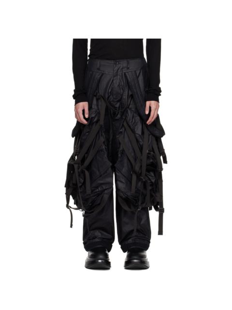 Julius Black Backpack Cargo Pants