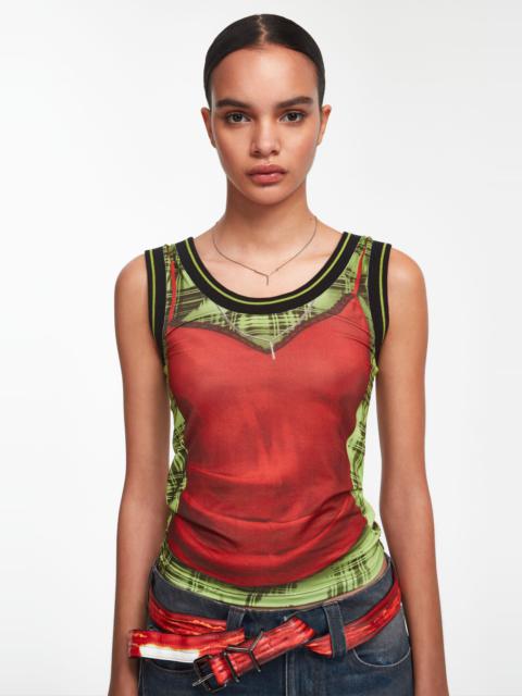 Y/Project Trompe L'oeil Lingerie Tank Top