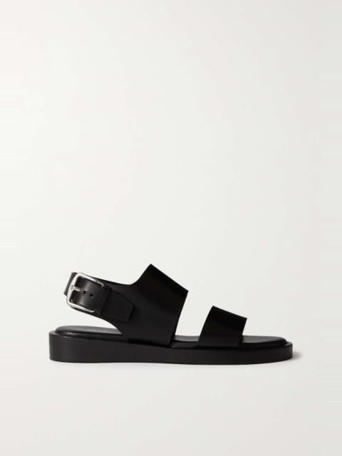 Ann Demeulemeester Lore leather slingback sandals