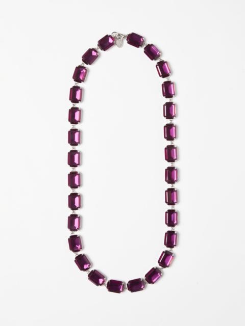 Max Mara Long necklace with bezels