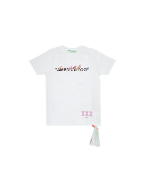 Off-White OFF-WHITE Murakami America Too Tee White