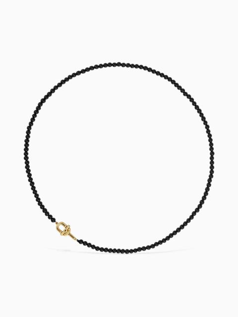 TOUS 43 cm Necklace with 18K gold vermeil and onyx TOUS MANIFESTO