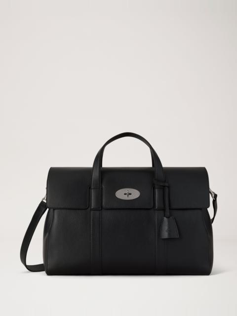 Mulberry Piccadilly Messenger Black Small Classic Grain