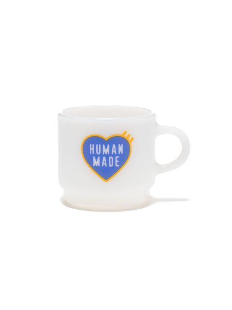 Human Made Glass Mug White