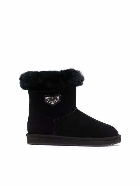 Iconic Plein flat boots