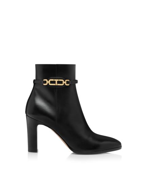 TOM FORD LEATHER WHITNEY ANKLE BOOT