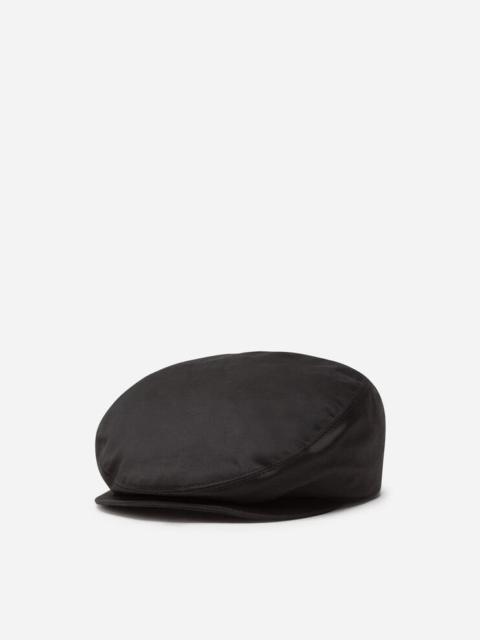 Dolce & Gabbana Gabardine flat cap