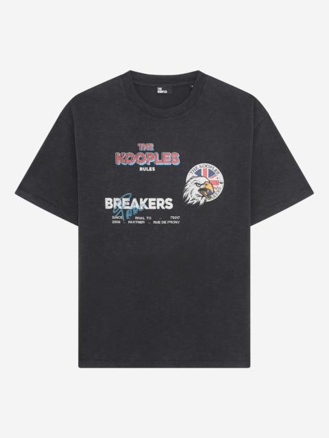The Kooples T-SHIRT WITH BLACK SCREEN PRINT
