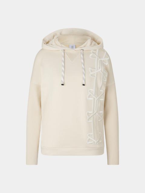 BOGNER Queeny hoodie in Off-white