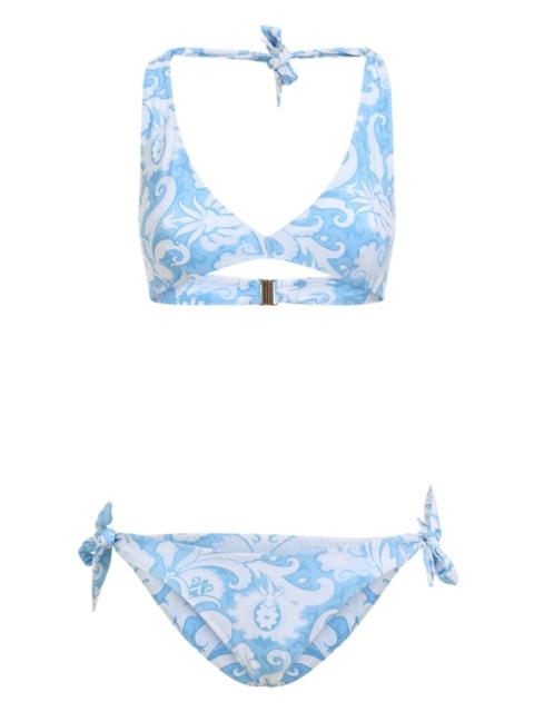 Etro paisley-print bikini