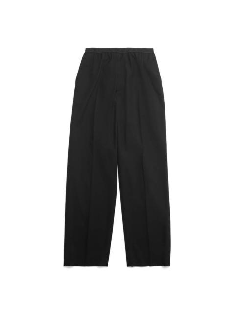 BALENCIAGA Women's Elastic Pants in Black
