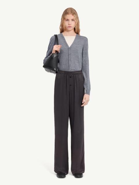 MM6 Maison Margiela Viscose blend jacquard trousers