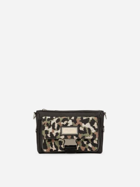 Dolce & Gabbana Camouflage jacquard crossbody bag