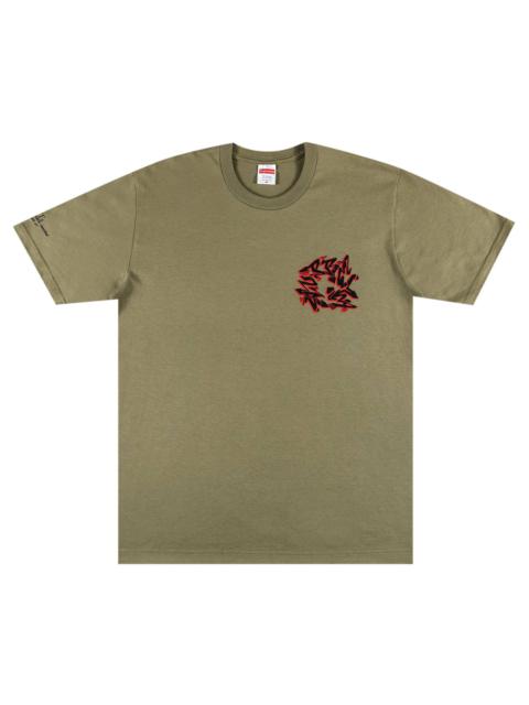 Supreme Support Unit Tee 'Light Olive'