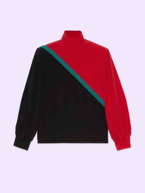 GUCCI Silk crêpe de chine shirt