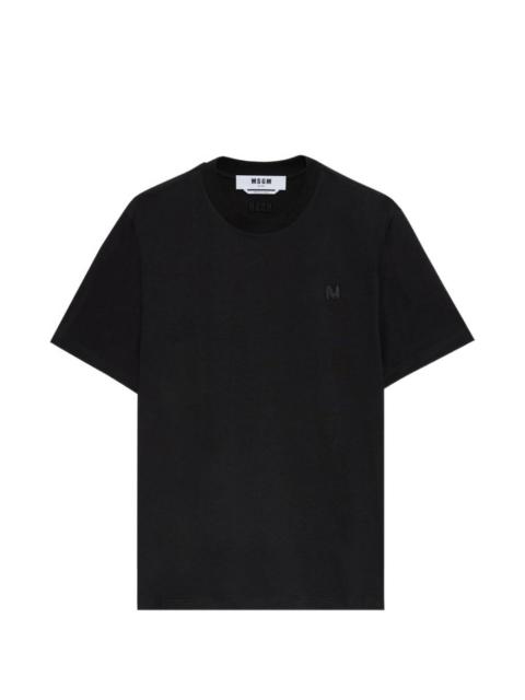 MSGM letter-detail T-shirt