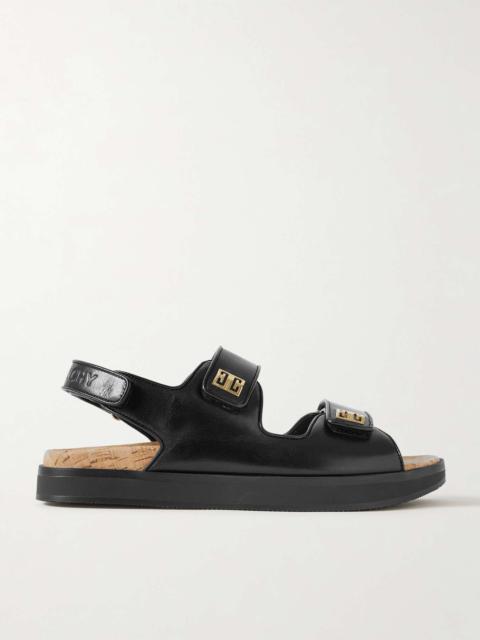 Givenchy 4G logo-embellished leather sandals