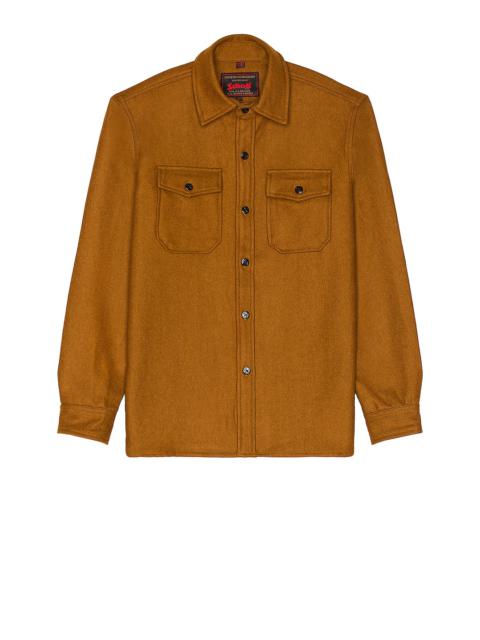 【schott】 Work shirt Schott NYC Cotton Work Shirt-Jacket 8304