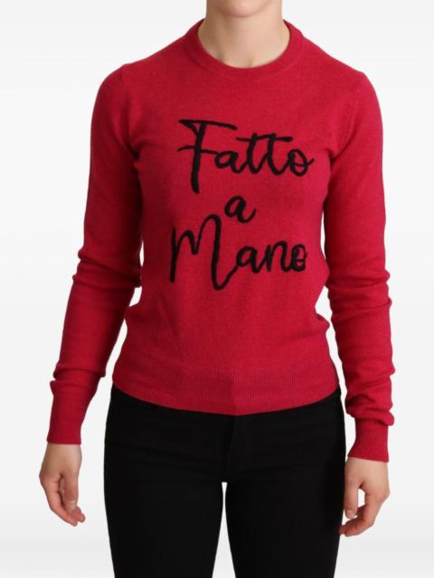 Dolce & Gabbana embroidered-detail sweater