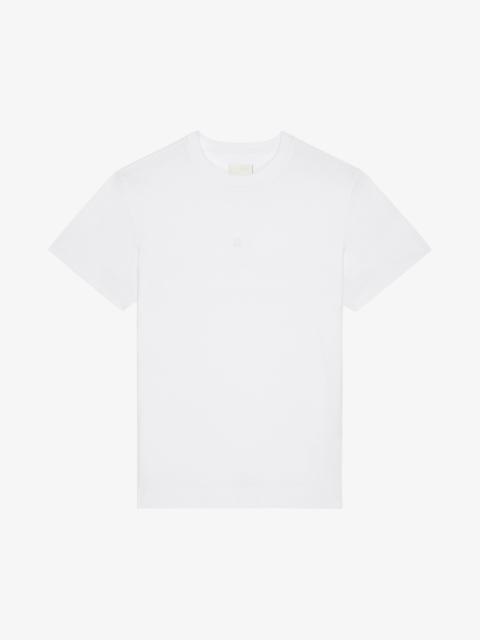Givenchy SLIM FIT 4G T-SHIRT IN COTTON