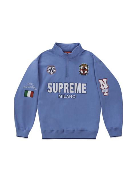 Supreme Supreme Milano Half Zip Pullover Light Blue