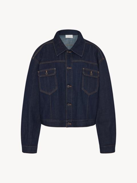 The Row Seb Jacket in Linen | REVERSIBLE