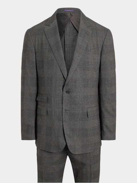 Ralph Lauren Glen Check Wool Single-Breasted Suit