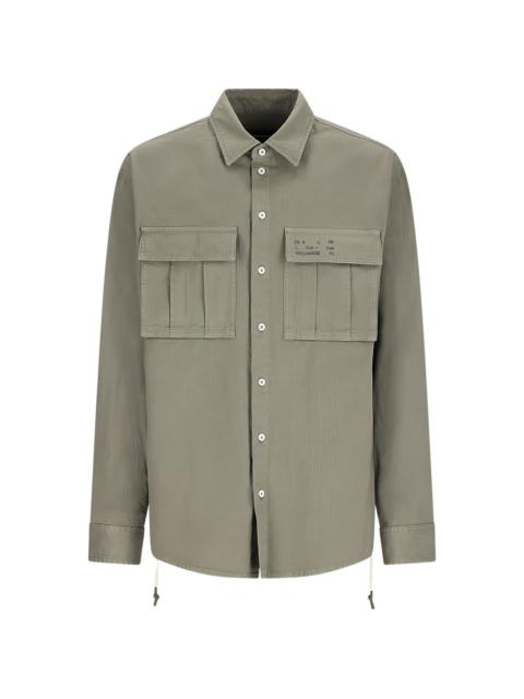 DSQUARED2 ripstop-cotton shirt