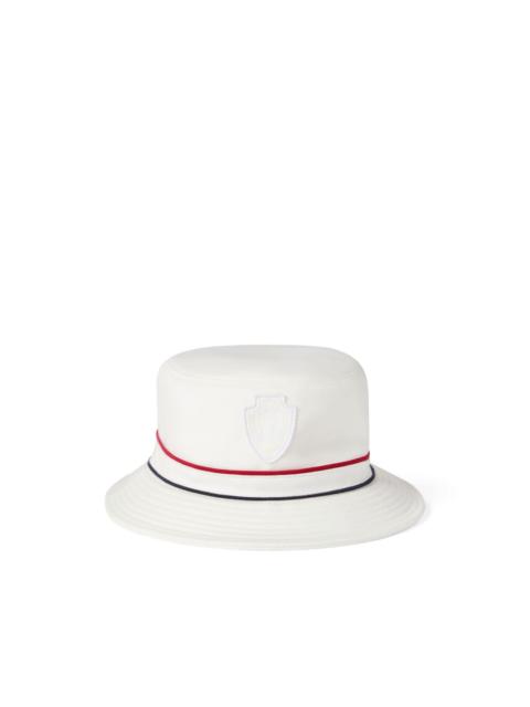 Brunello Cucinelli techno cotton piqué bucket hat with logo