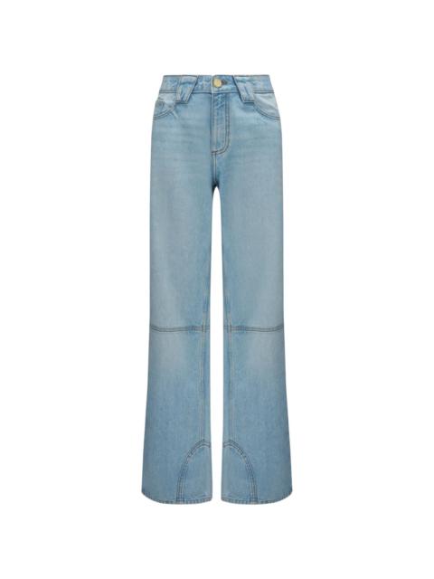 PERFECT MOMENT low-rise wide-leg jeans