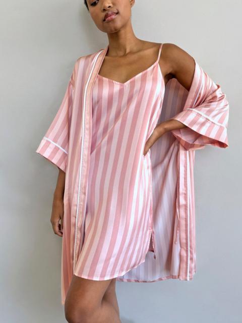 Splendid Cabana Stripe Satin Silk Chemise