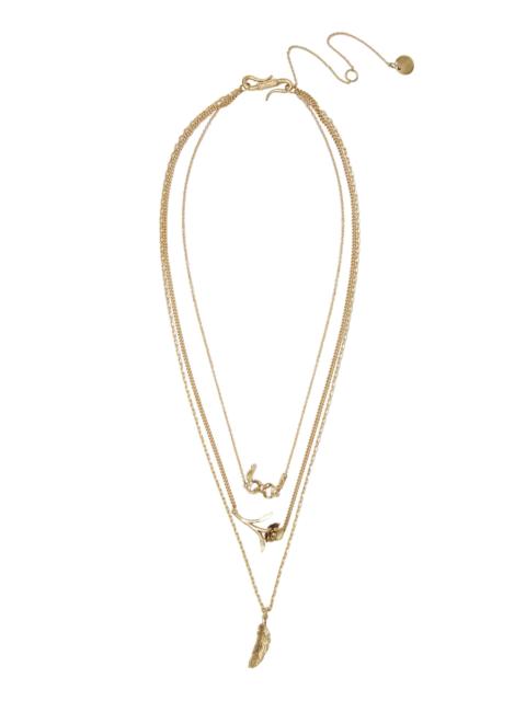 ALÉMAIS Django Multi Chain Charm Necklace