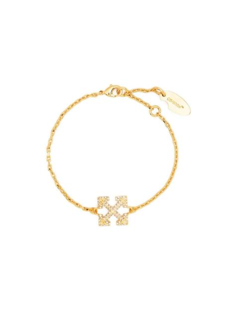 Off-White Arrows-motif crystal-embellished bracelet