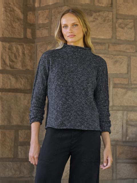 Frank & Eileen Rolled Funnel Neck Sweater